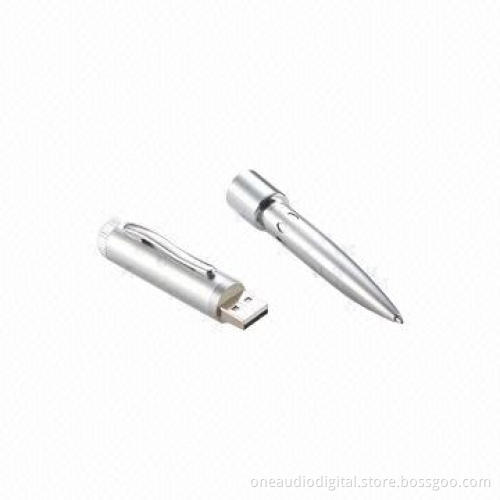Digital USB Voice Pens, Hidden Button Design